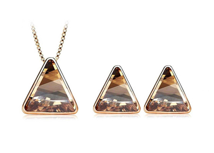 Gold Plated | Gemstone Pendant Sets